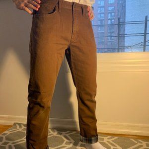 J. Crew flannel pants